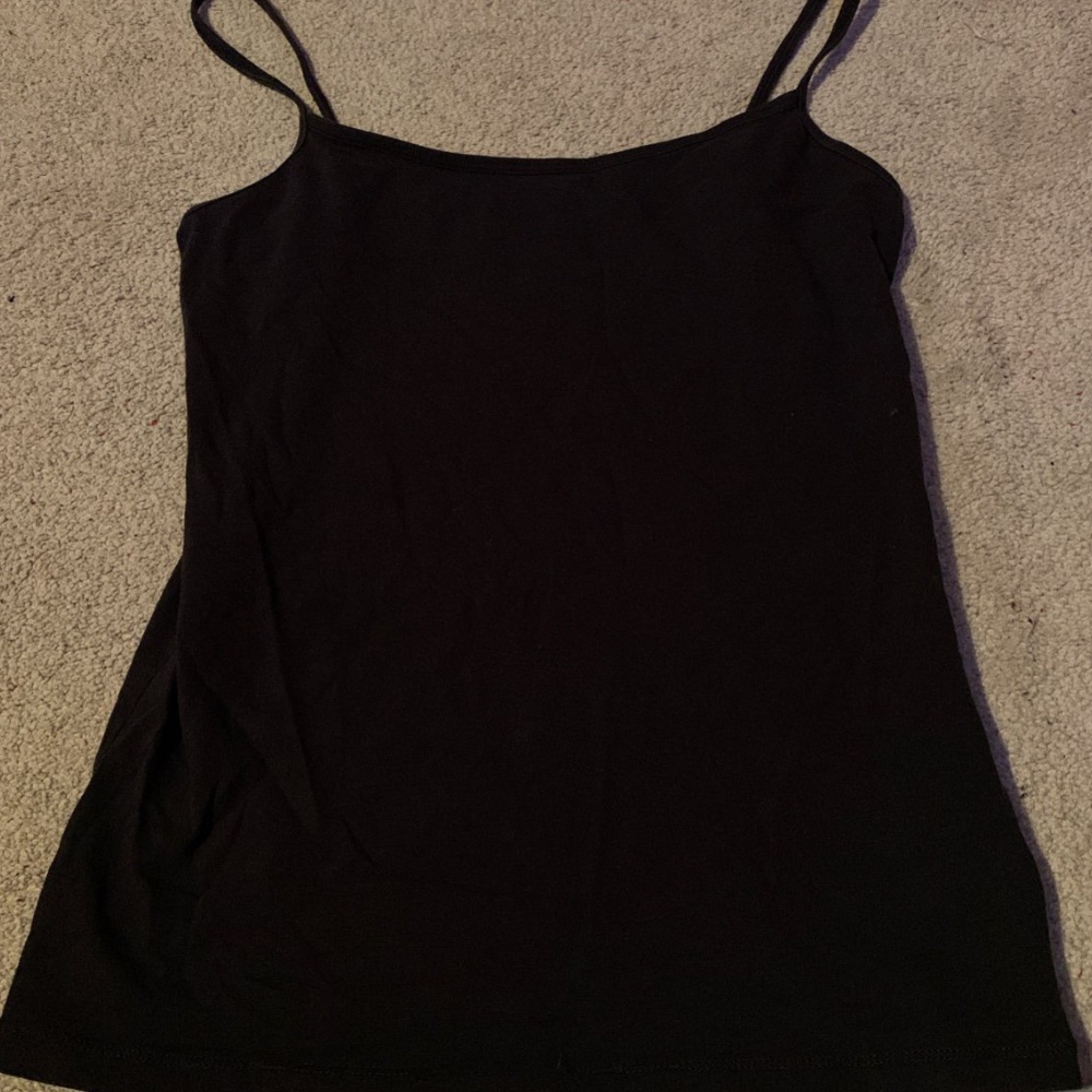black cami top